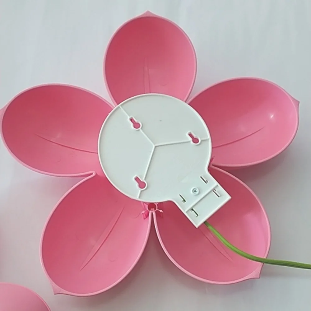 IKEA Smila Blomma Wall Lamp Light Pink Vintage